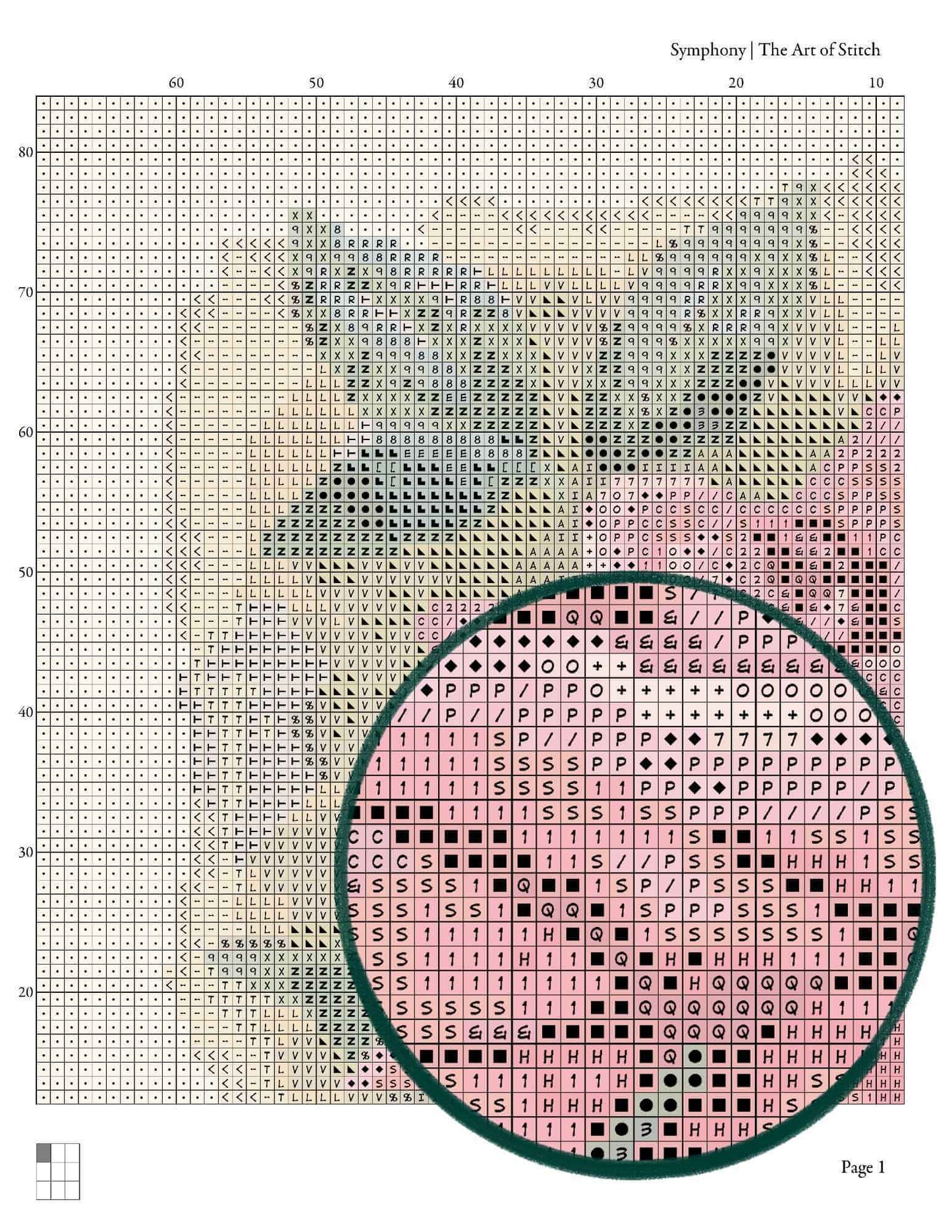 Symphony Cross Stitch Kit - Premium Cross Stitch Kit - The Art of Stitch