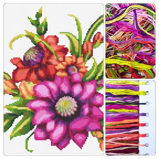 Serenade Cross Stitch Kit - Premium Cross Stitch Kit - The Art of Stitch