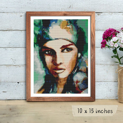 Gypsy Woman Cross Stitch Kit | The Art of Stitch