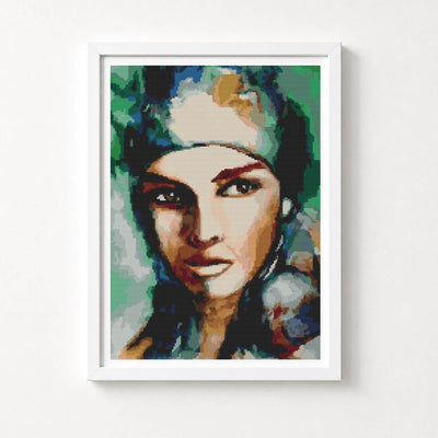 Gypsy Woman Cross Stitch Kit