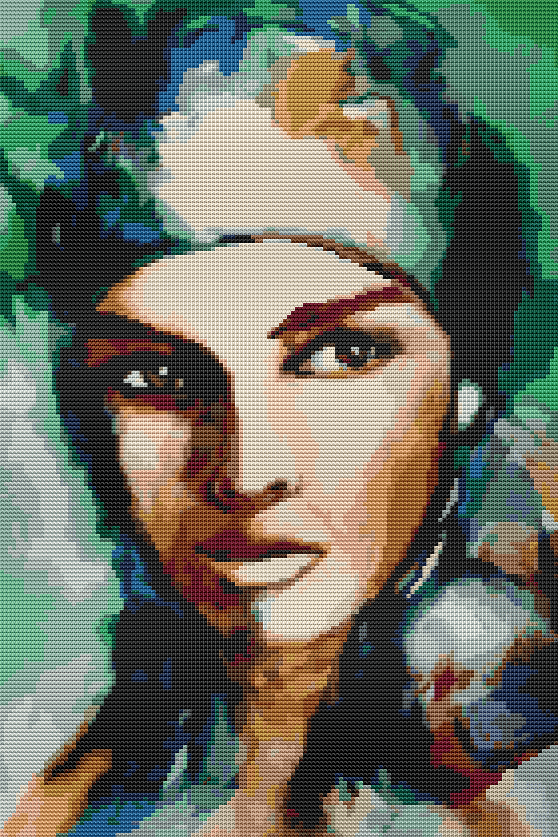 Gypsy Woman Cross Stitch Pattern by The Art of Stitch