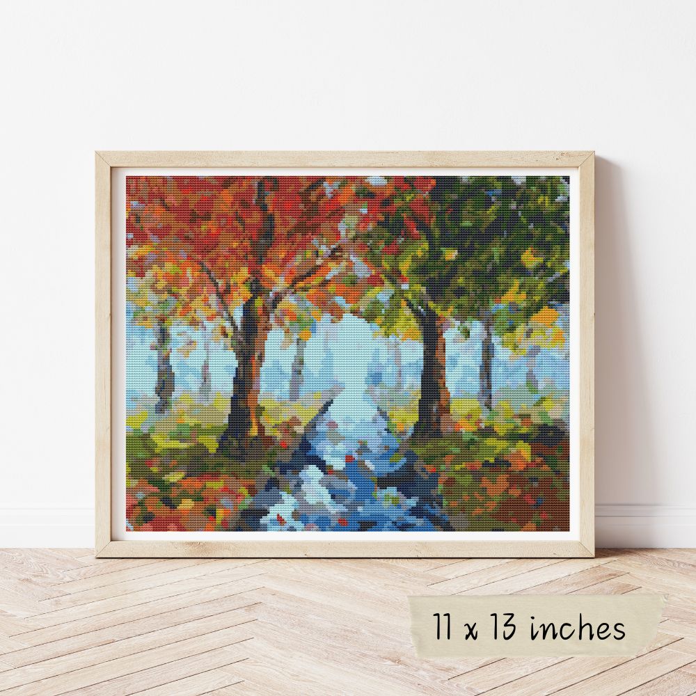 The Fall Cross Stitch Kit | The Art of Stitch