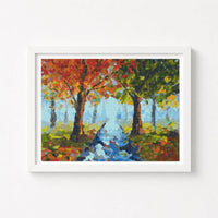 The Fall Cross Stitch Kit - Premium Cross Stitch Kit - The Art of Stitch