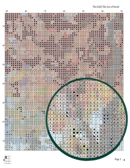 The Fall Cross Stitch Kit