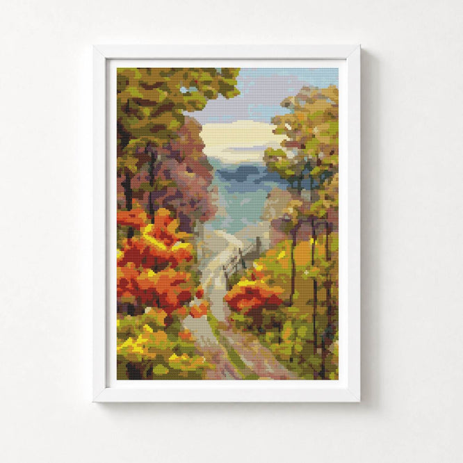 A Walk in the Countryside Cross Stitch Kit