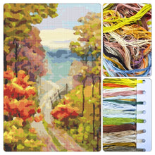 A Walk in the Countryside Cross Stitch Kit - Premium Cross Stitch Kit - The Art of Stitch