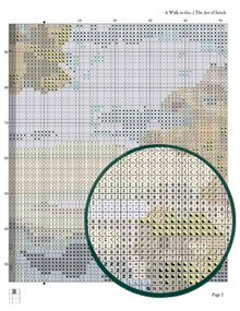 A Walk in the Countryside Cross Stitch Kit - Premium Cross Stitch Kit - The Art of Stitch