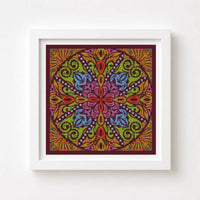 Mandala Series: Memories Cross Stitch Kit - Premium Cross Stitch Kit - The Art of Stitch