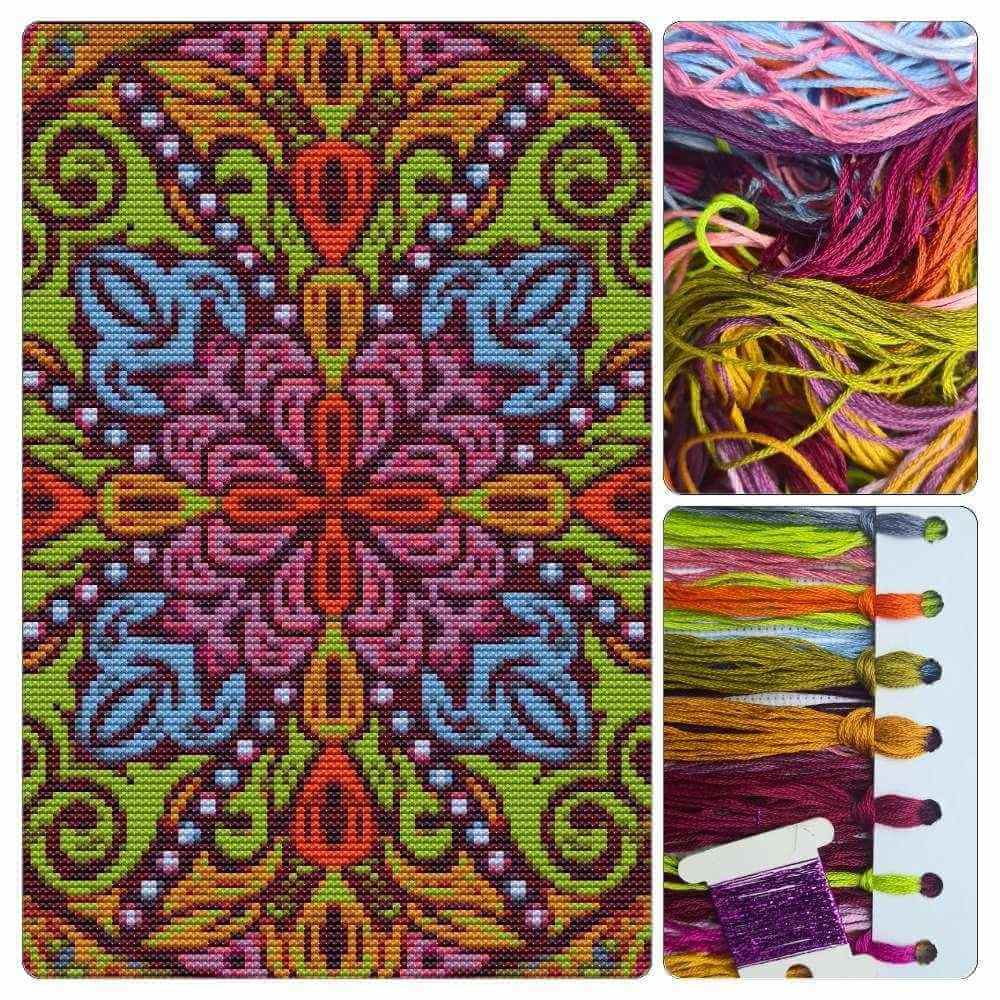 Mandala Series: Memories Cross Stitch Kit