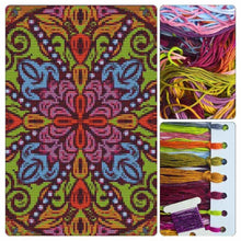 Mandala Series: Memories Cross Stitch Kit - Premium Cross Stitch Kit - The Art of Stitch