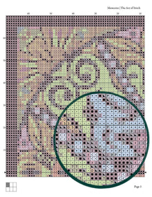 Mandala Series: Memories Cross Stitch Kit - Premium Cross Stitch Kit - The Art of Stitch