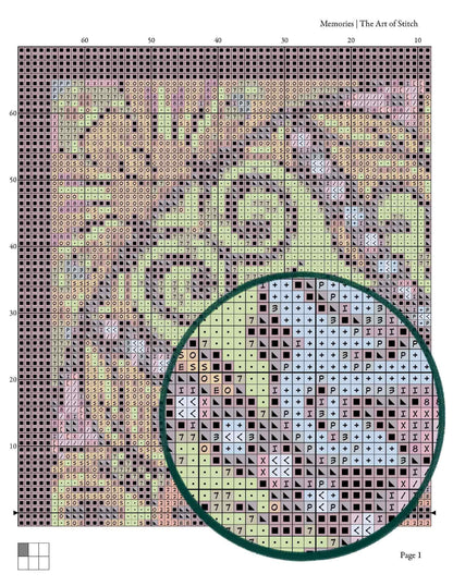 Mandala Series: Memories Cross Stitch Kit