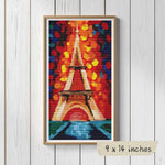The Colors of Paris Cross Stitch Kit