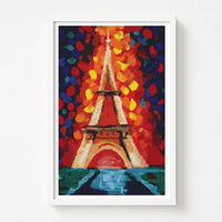 The Colors of Paris Cross Stitch Kit - Premium Cross Stitch Kit - The Art of Stitch