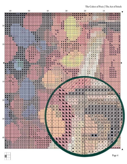 The Colors of Paris Cross Stitch Kit