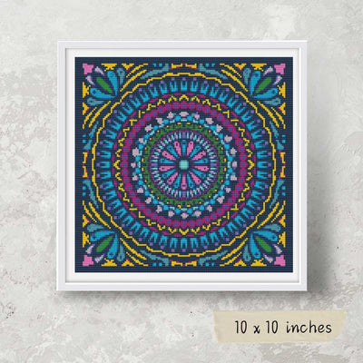 Mandala Series: Dreams Cross Stitch Pattern