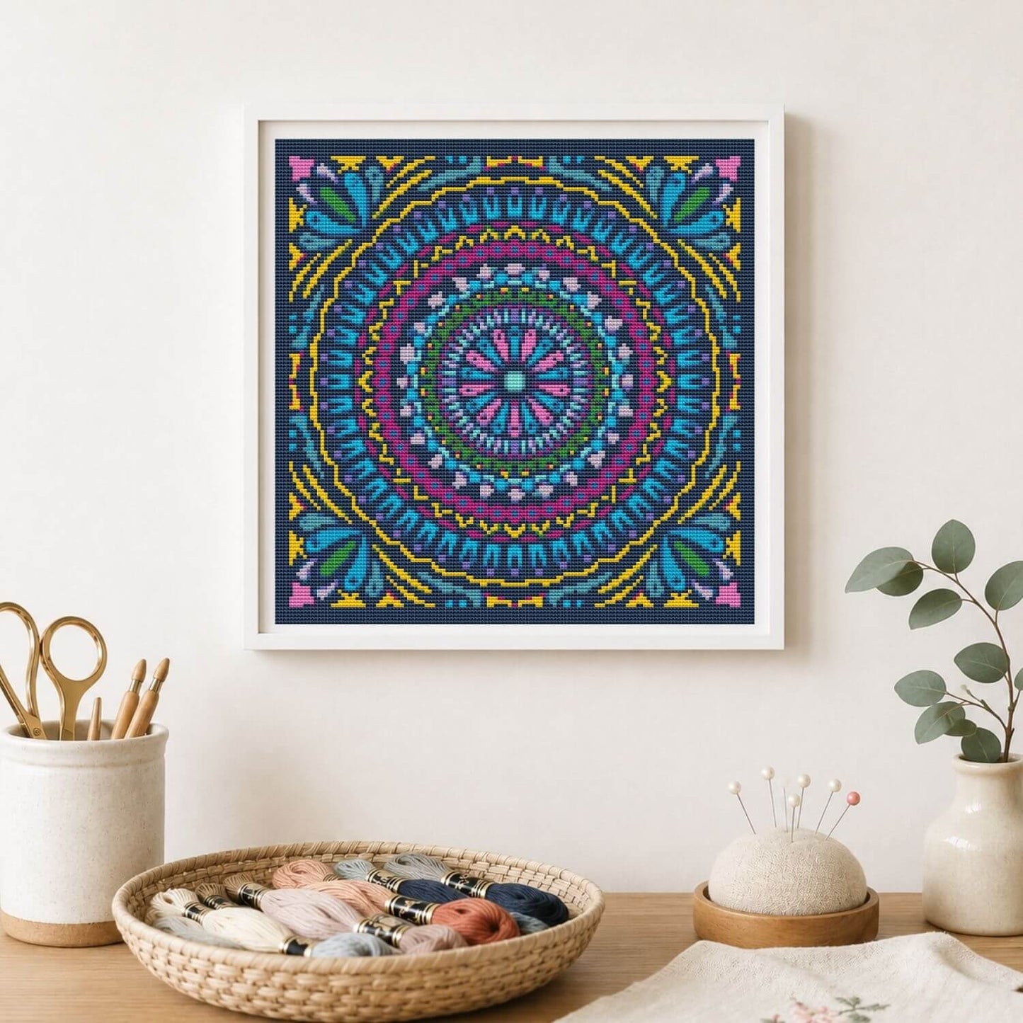 Mandala Series: Dreams Cross Stitch Pattern - Premium Cross Stitch Pattern - The Art of Stitch