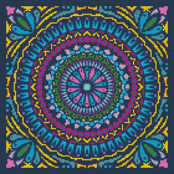 Dreams Mandala Cross Stitch Pattern by The Art of Stitch