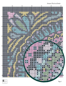 Mandala Series: Dreams Cross Stitch Kit - Premium Cross Stitch Kit - The Art of Stitch