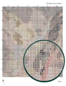 The Cellist Cross Stitch Kit - Premium Cross Stitch Kit - The Art of Stitch