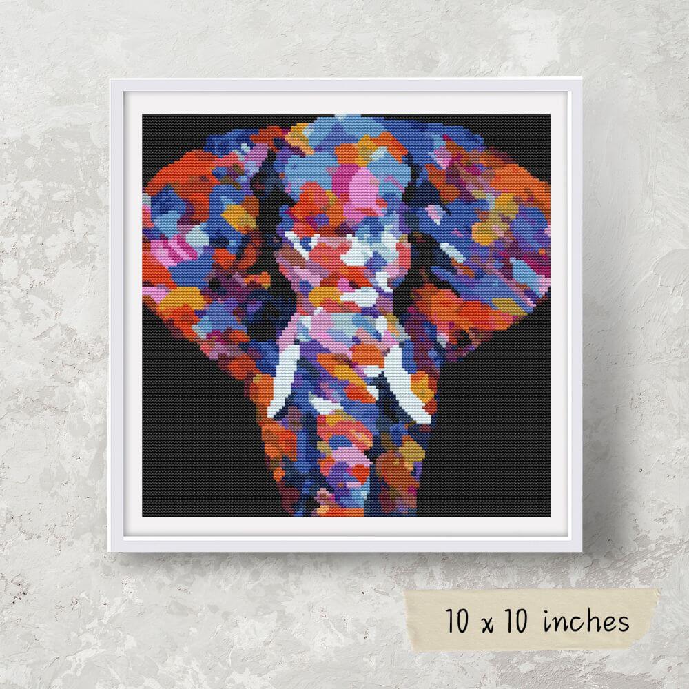 The Elephant Cross Stitch Kit