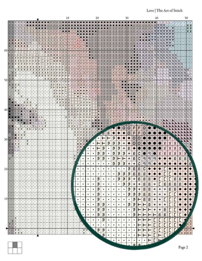 Love Cross Stitch Kit - Premium Cross Stitch Kit - The Art of Stitch