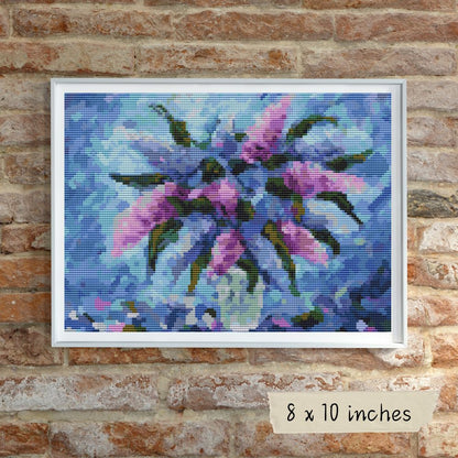 Purple Fiesta Cross Stitch Kit | The Art of Stitch