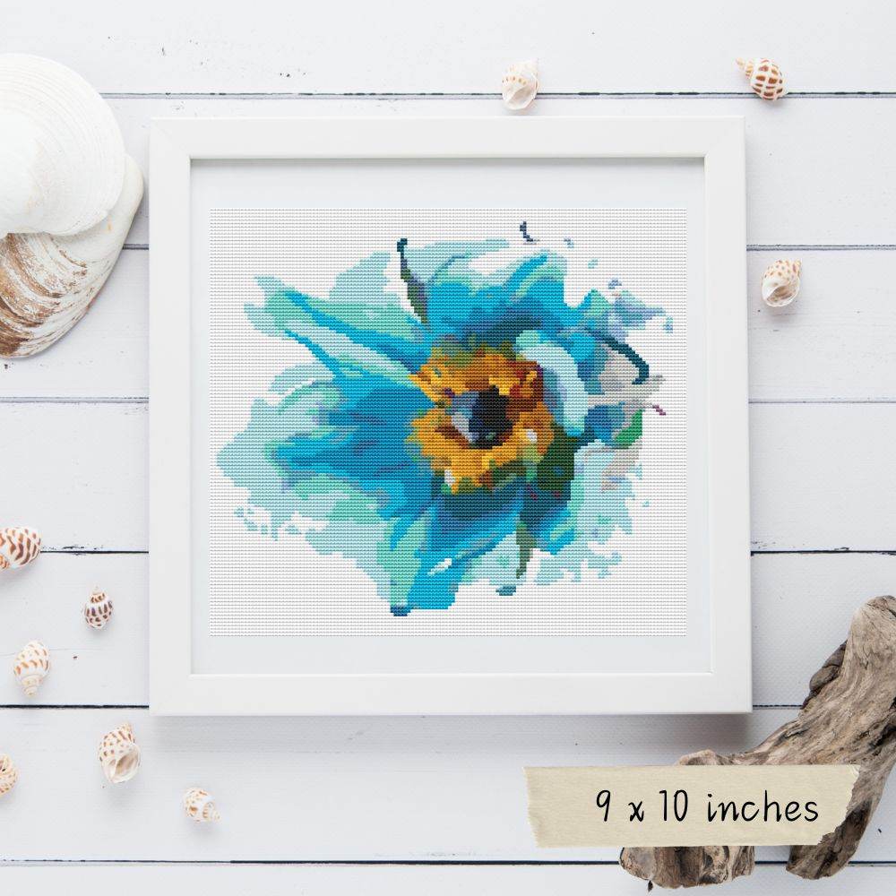 Blue Dreams Cross Stitch Pattern by The Art of Stitch