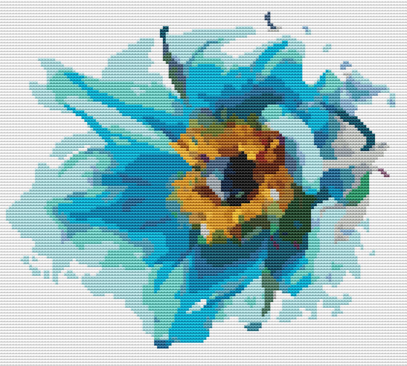 Blue Dreams Cross Stitch Kit | The Art of Stitch