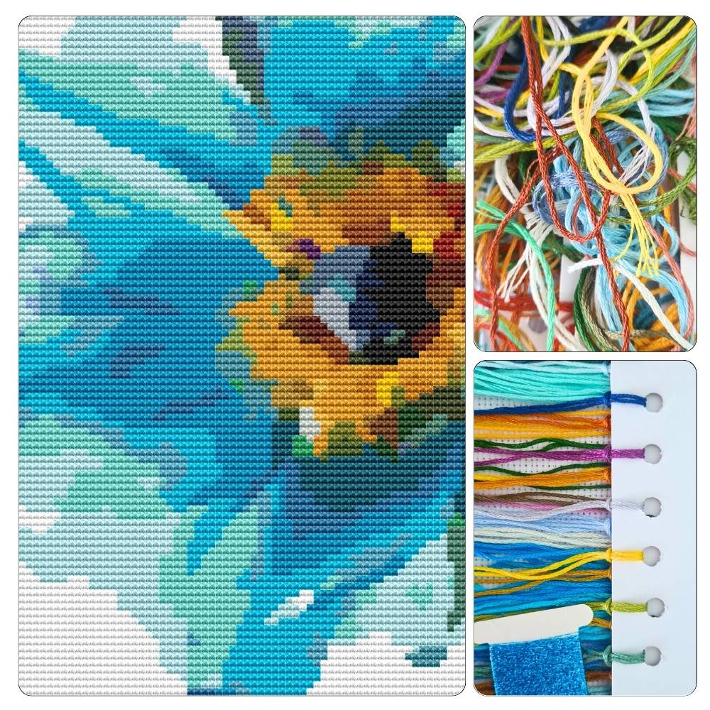 Blue Dreams Cross Stitch Kit | The Art of Stitch