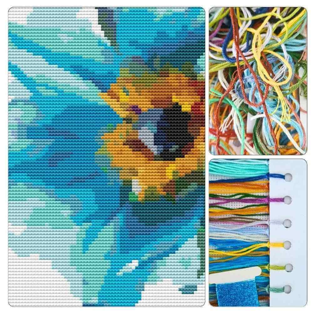 Blue Dreams Cross Stitch Kit