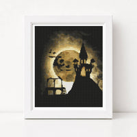 Halloween Night Cross Stitch Kit - Premium Cross Stitch Kit - The Art of Stitch