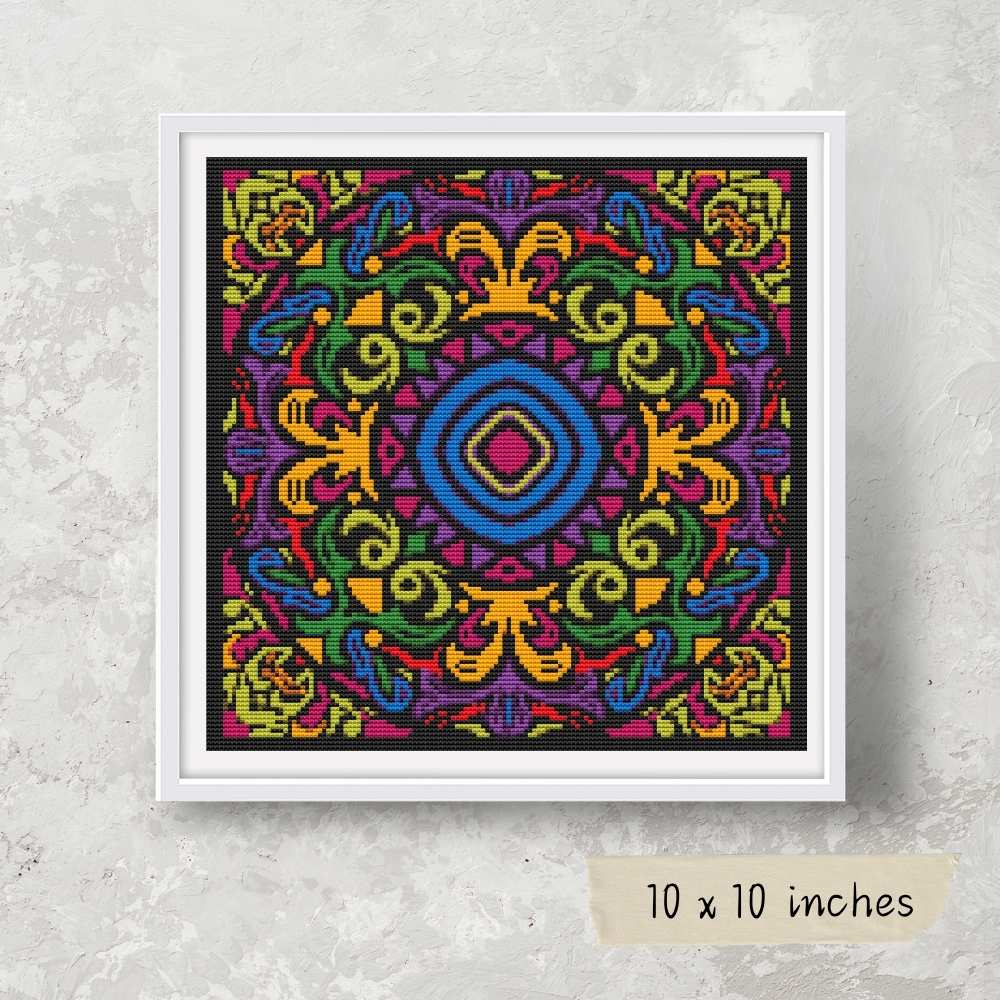 Mandala Series: Medley Cross Stitch Kit