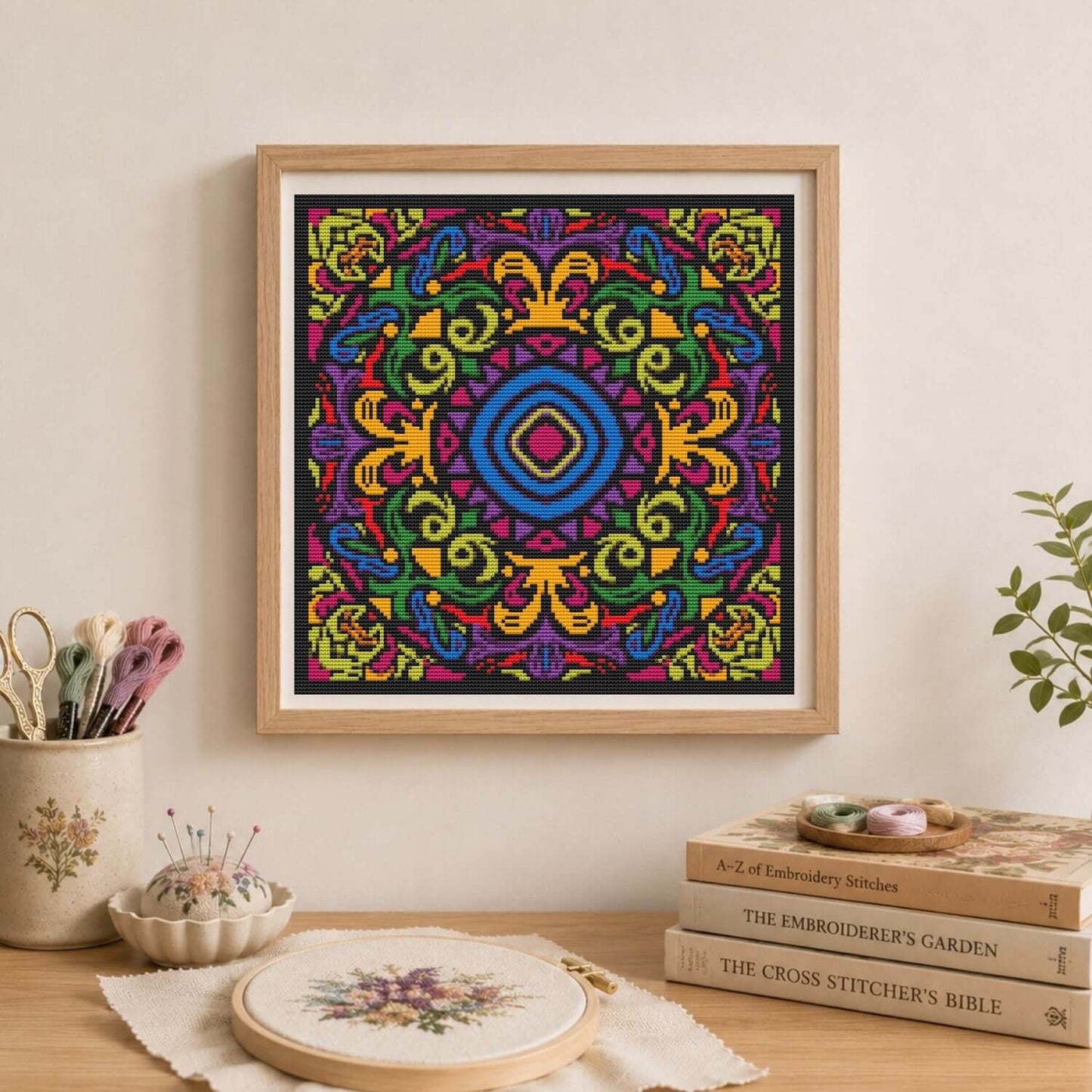 Mandala Series: Medley Cross Stitch Kit