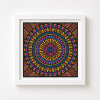 Mandala Series: Time Cross Stitch Kit - Premium Cross Stitch Kit - The Art of Stitch