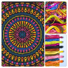 Mandala Series: Time Cross Stitch Kit - Premium Cross Stitch Kit - The Art of Stitch