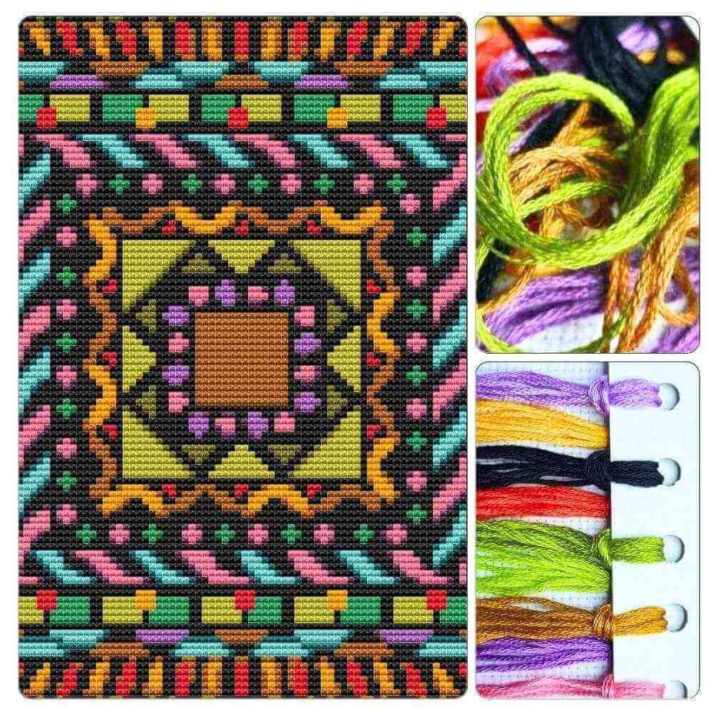 Mandala Series: Harmony Cross Stitch Kit