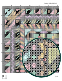 Mandala Series: Harmony Cross Stitch Kit - Premium Cross Stitch Kit - The Art of Stitch