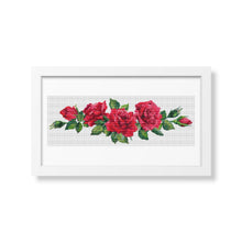 Red Roses Cross Stitch Pattern | The Art of Stitch