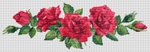 Red Roses Cross Stitch Pattern by The Art of Stitch