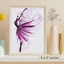 Violet Cross Stitch Kit | The Art of Stitch