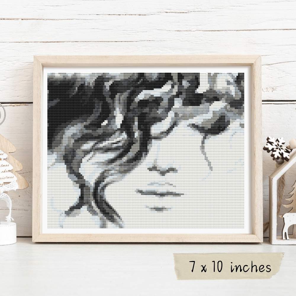 The Elements Series: Titanium Cross Stitch Kit