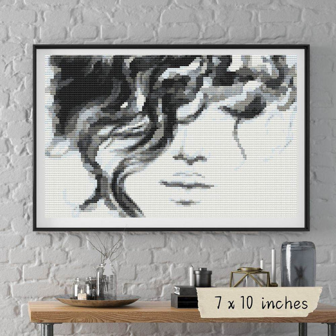 The Elements Series: Titanium Cross Stitch Pattern