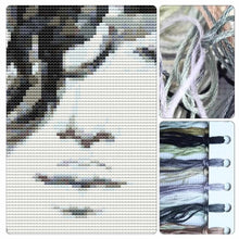 The Elements Series: Titanium Cross Stitch Kit - Premium Cross Stitch Kit - The Art of Stitch