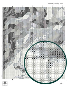 The Elements Series: Titanium Cross Stitch Kit - Premium Cross Stitch Kit - The Art of Stitch