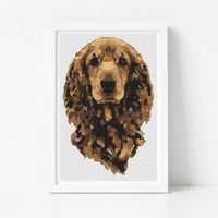 Portrait of a Dog Cross Stitch Kit - Premium Cross Stitch Kit - The Art of Stitch