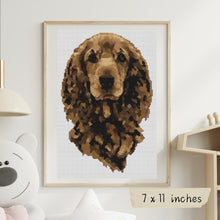 Portrait of a Dog Cross Stitch Kit
