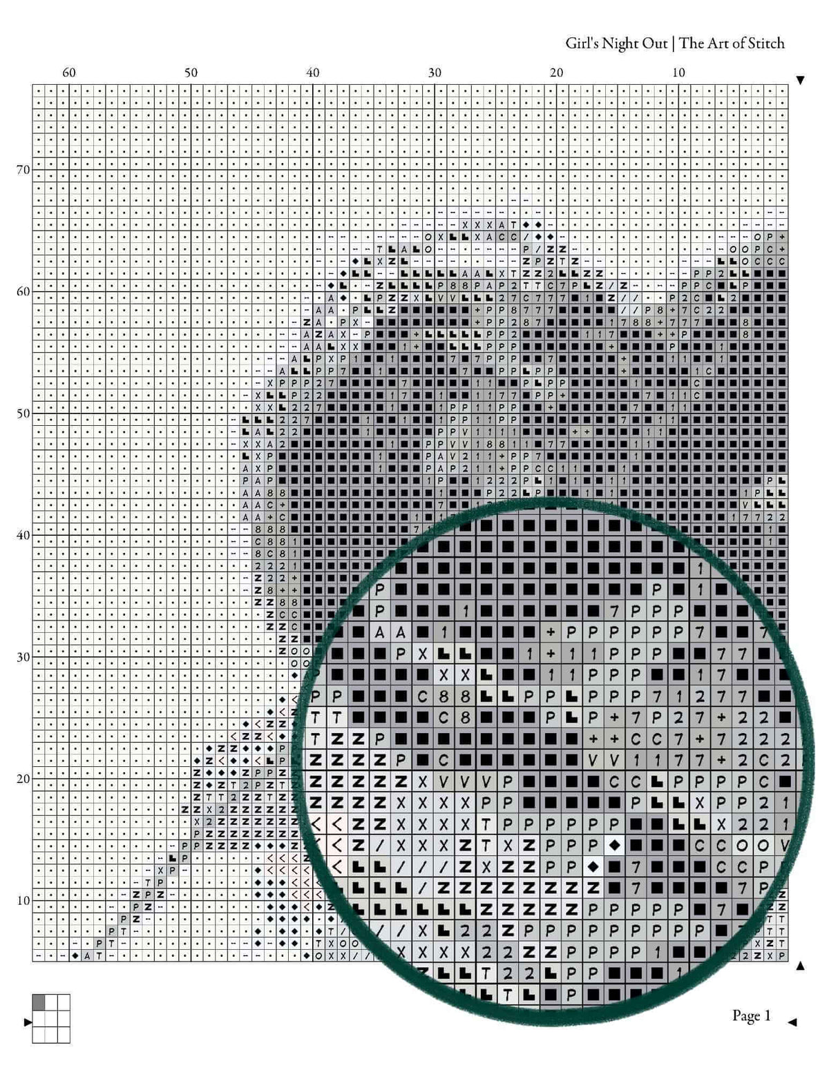 Girl's Night Out Cross Stitch Kit - Premium Cross Stitch Kit - The Art of Stitch
