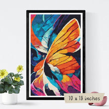 Fantasy Series: A Butterfly's Wing Cross Stitch Pattern (Episode 1)
