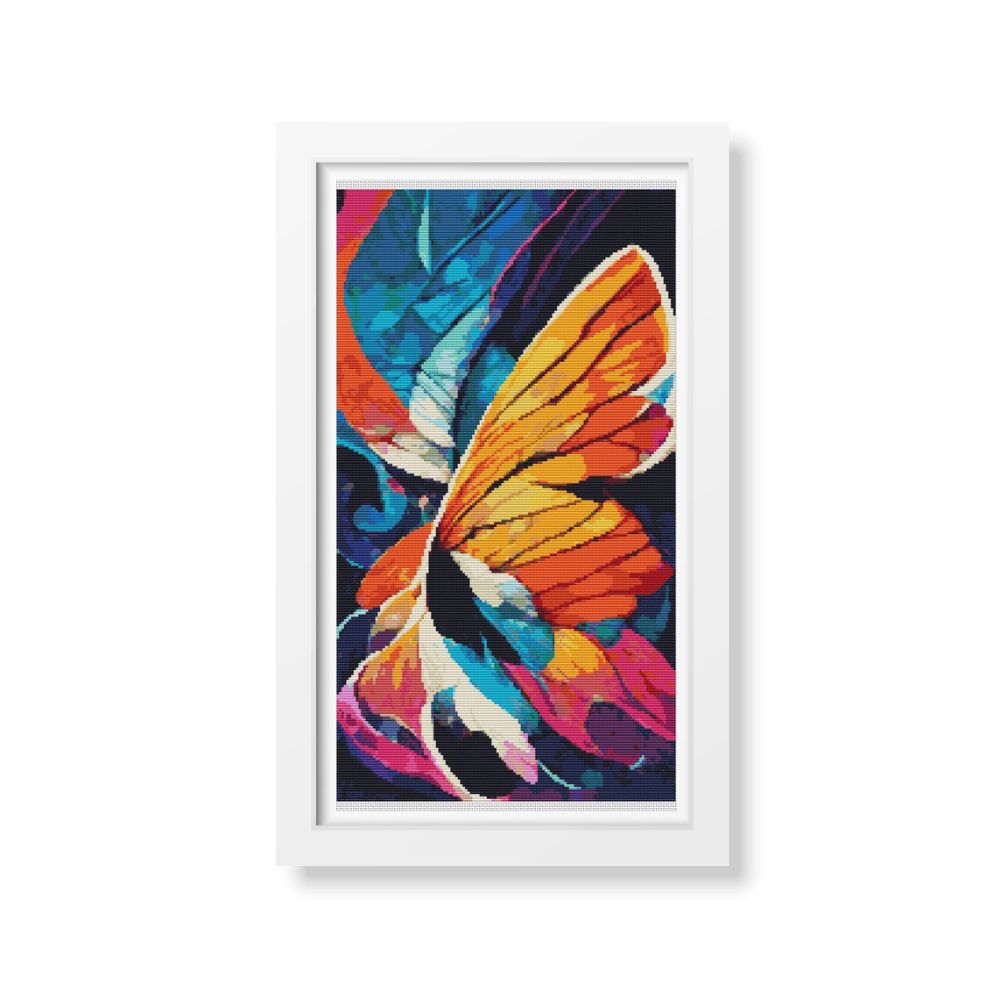 Fantasy: A Butterfly's Wing Cross Stitch Kit | The Art of Stitch